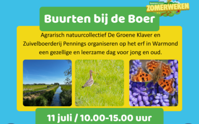 Kom op 11 juli Buurten bij de Boer in Warmond