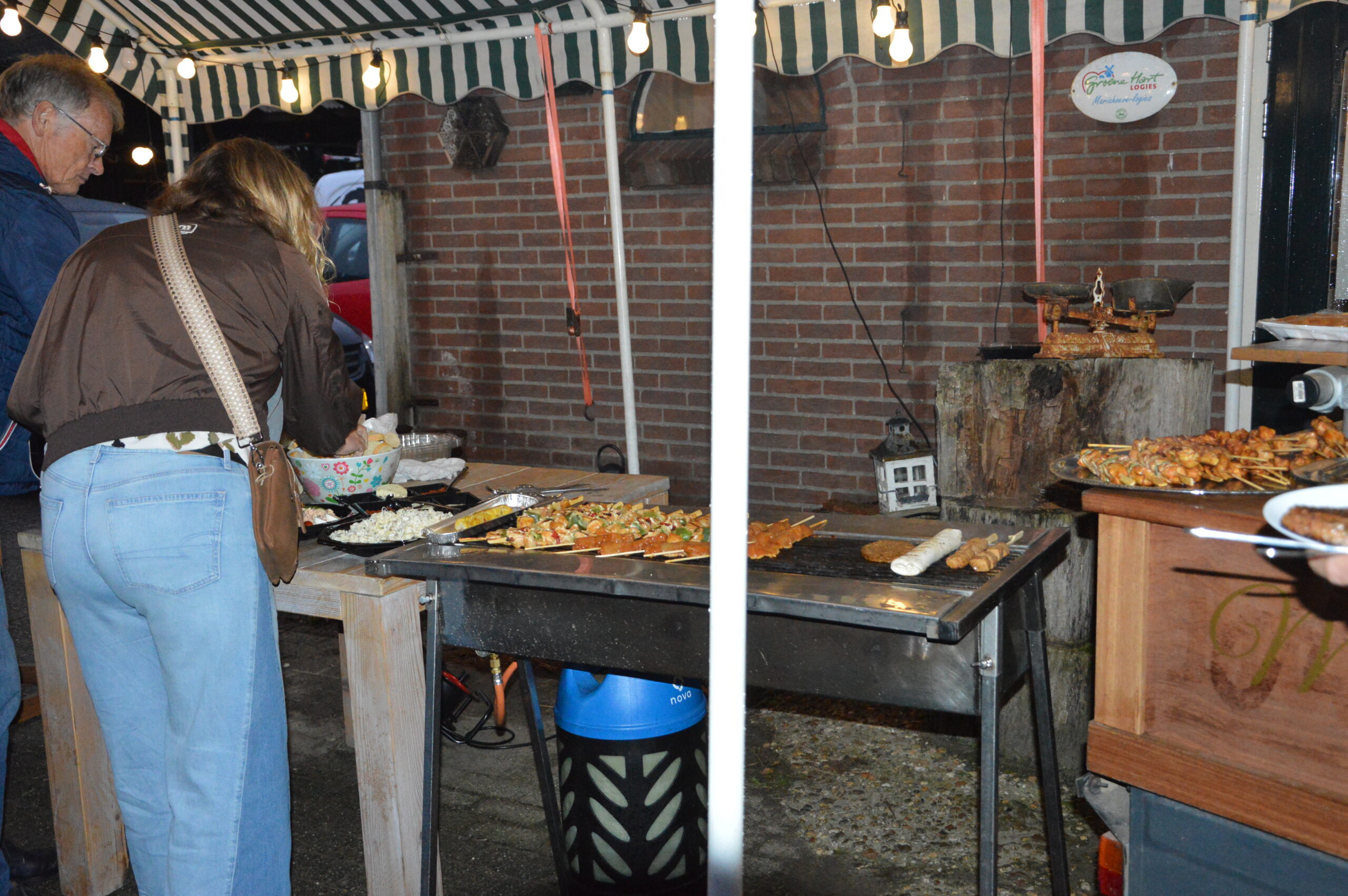 Barbecue tijdens ALV 26