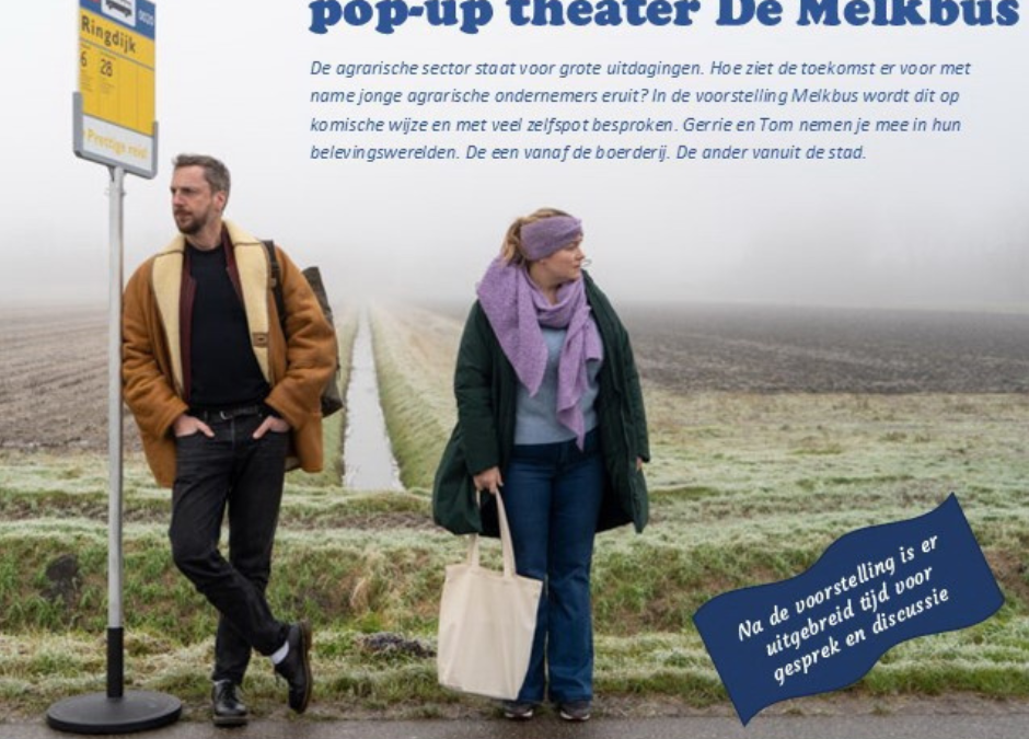 Uitnodiging Pop-up theater De Melkbus