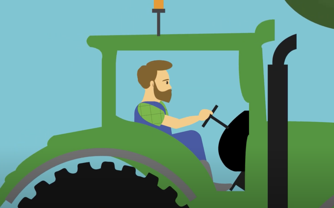 De Groene Klaver maakt animatie over maaien