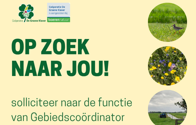 Vacature Gebiedscoördinator